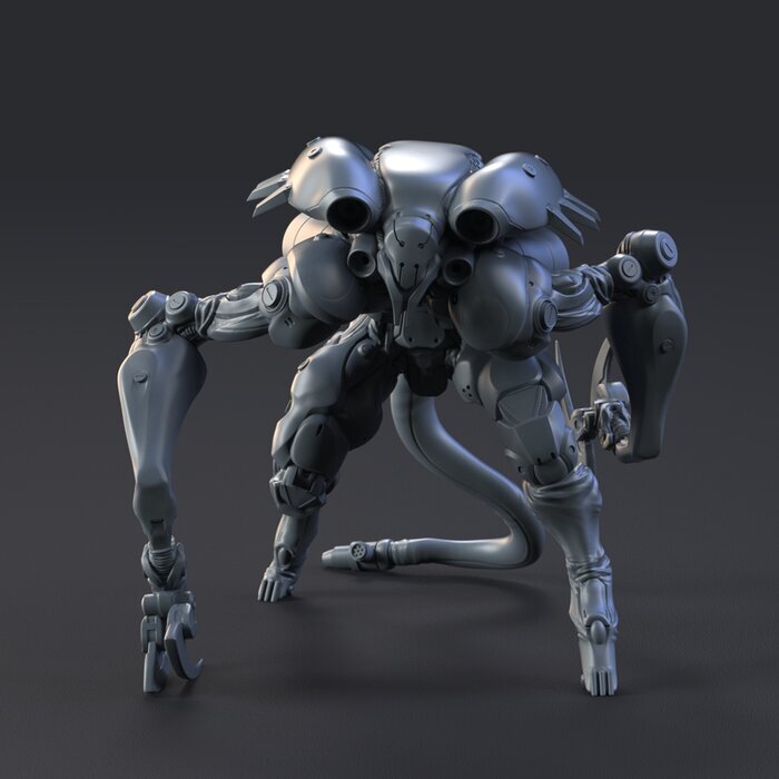 HDE - G4X 3D OBJ Model — view 3
