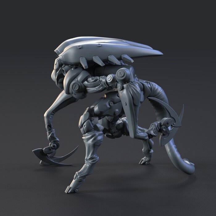 HDE - G4X 3D OBJ Model — view 4