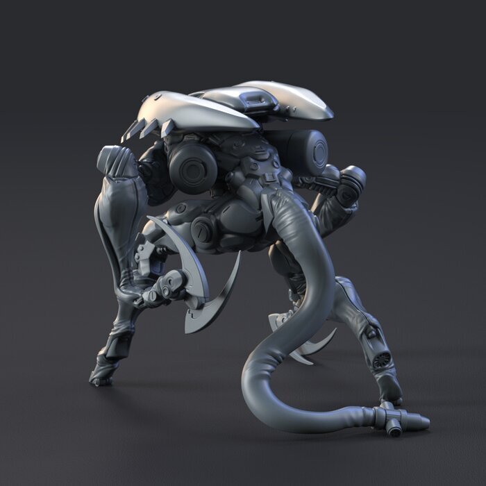 HDE - G4X 3D OBJ Model — view 5