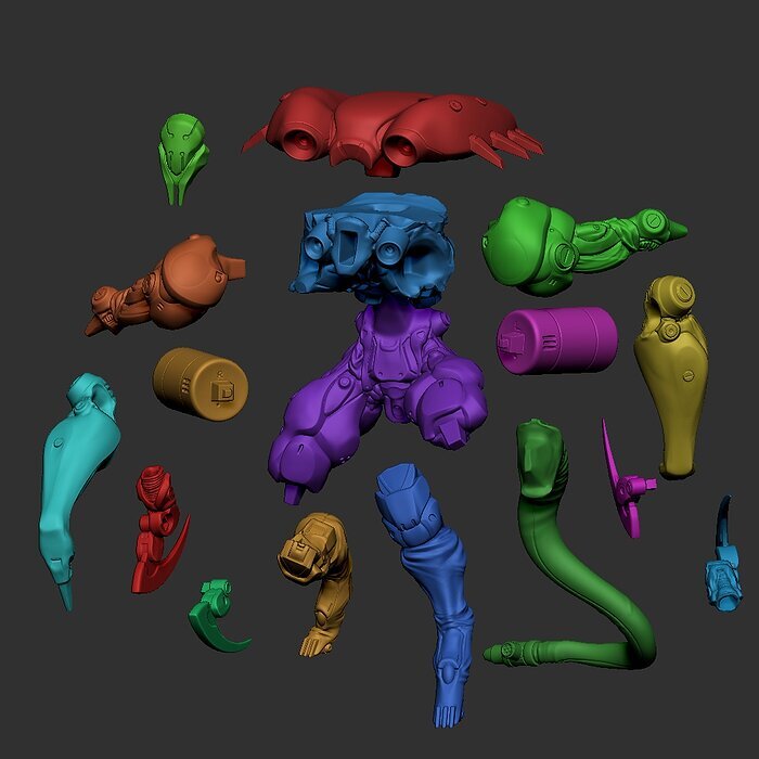 HDE - G4X 3D OBJ Model — view 7