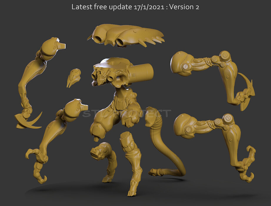 HDE - G4X 3D OBJ Model — view 8