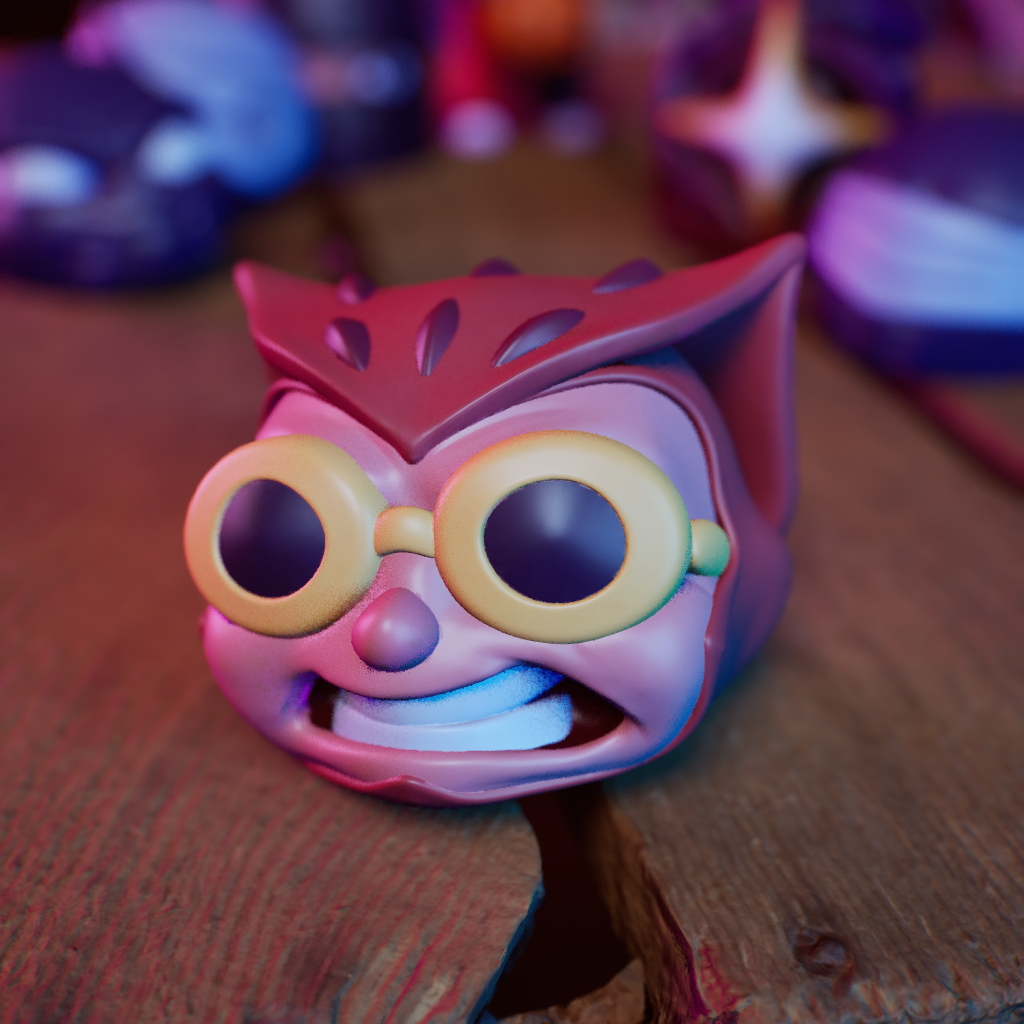 Li'l Nite Owl - #MASKtober - Watchmen Classic Comic Fanart Collectible 3D 3MF Model