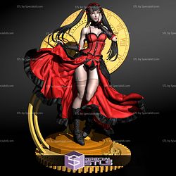 Kurumi Tokisaki Waifu 3D Print Files STL Model