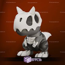 Boney Dino Carnotaurus STL Files 3D Model