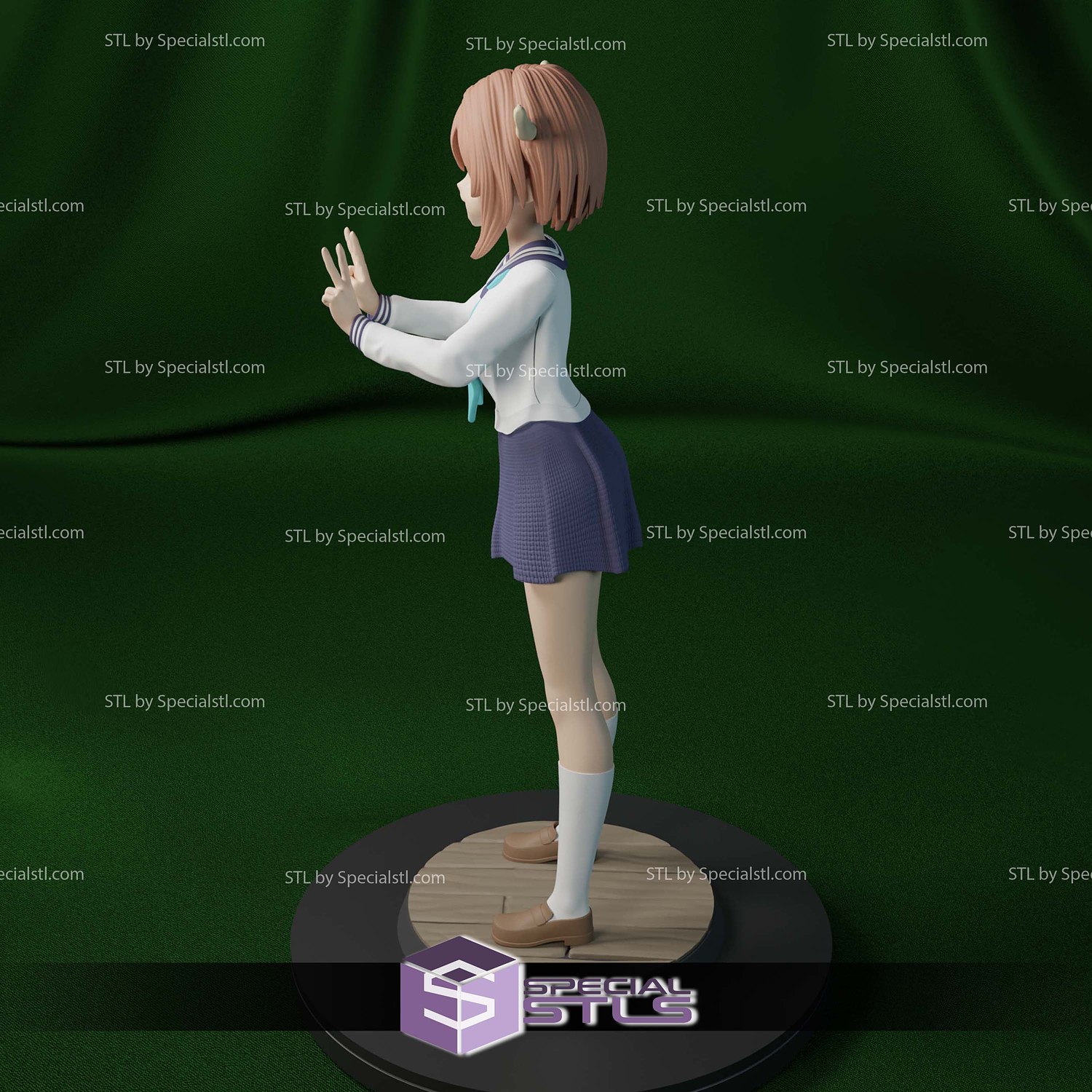 My Deer Friend Nokotan Shikanoko 3D Printer Files STL Model — view 7