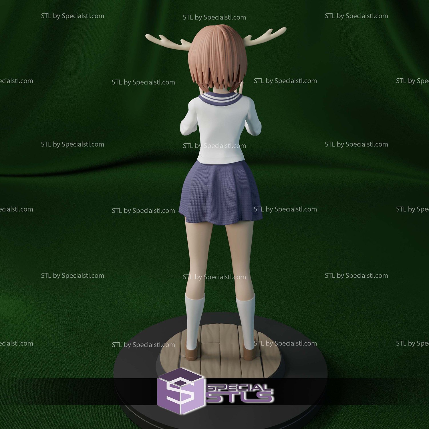My Deer Friend Nokotan Shikanoko 3D Printer Files STL Model — view 8