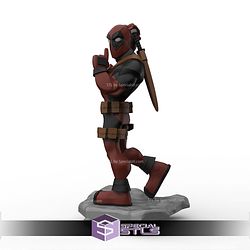 Disney Infinity Style STL Collection - Deadpool 3D Model