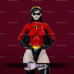 Violet Parr The Incredibles STL Files 3D Model