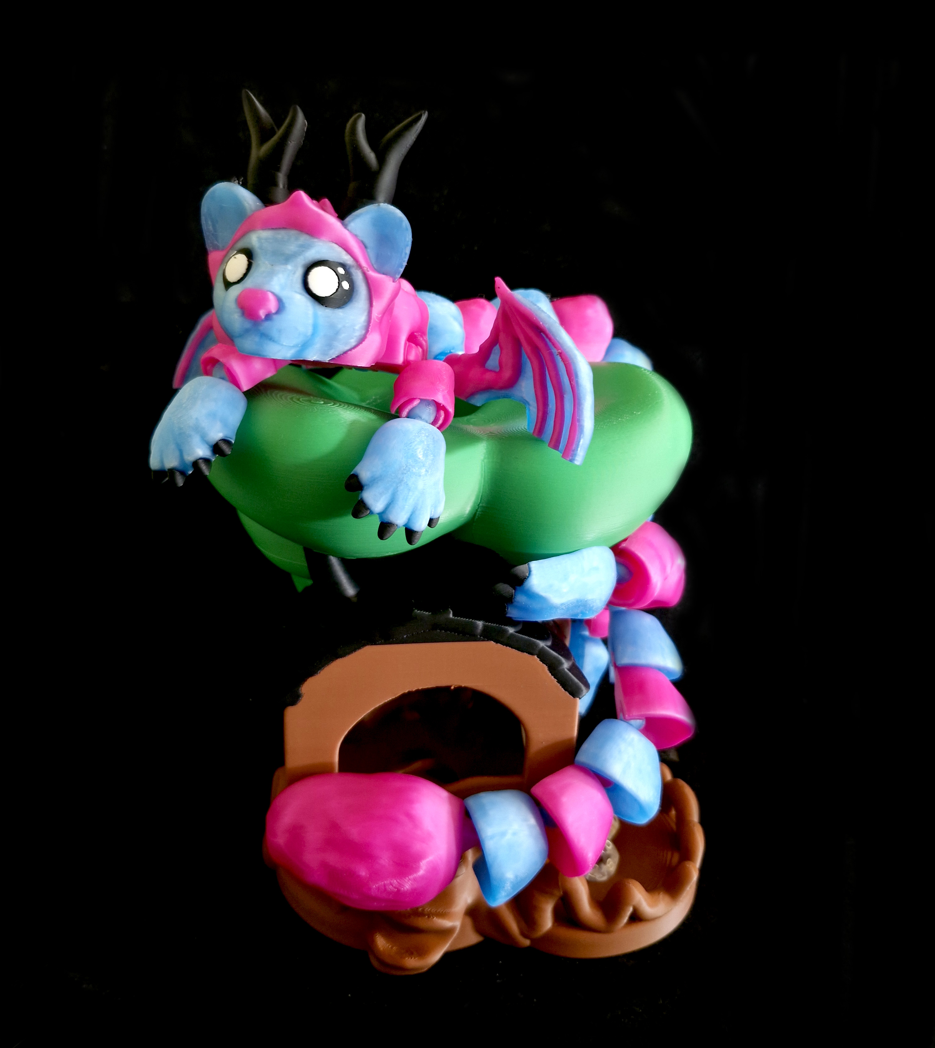 Forest Spirit Build-a-Dragon (Personal Use) 3D STL Model — view 3