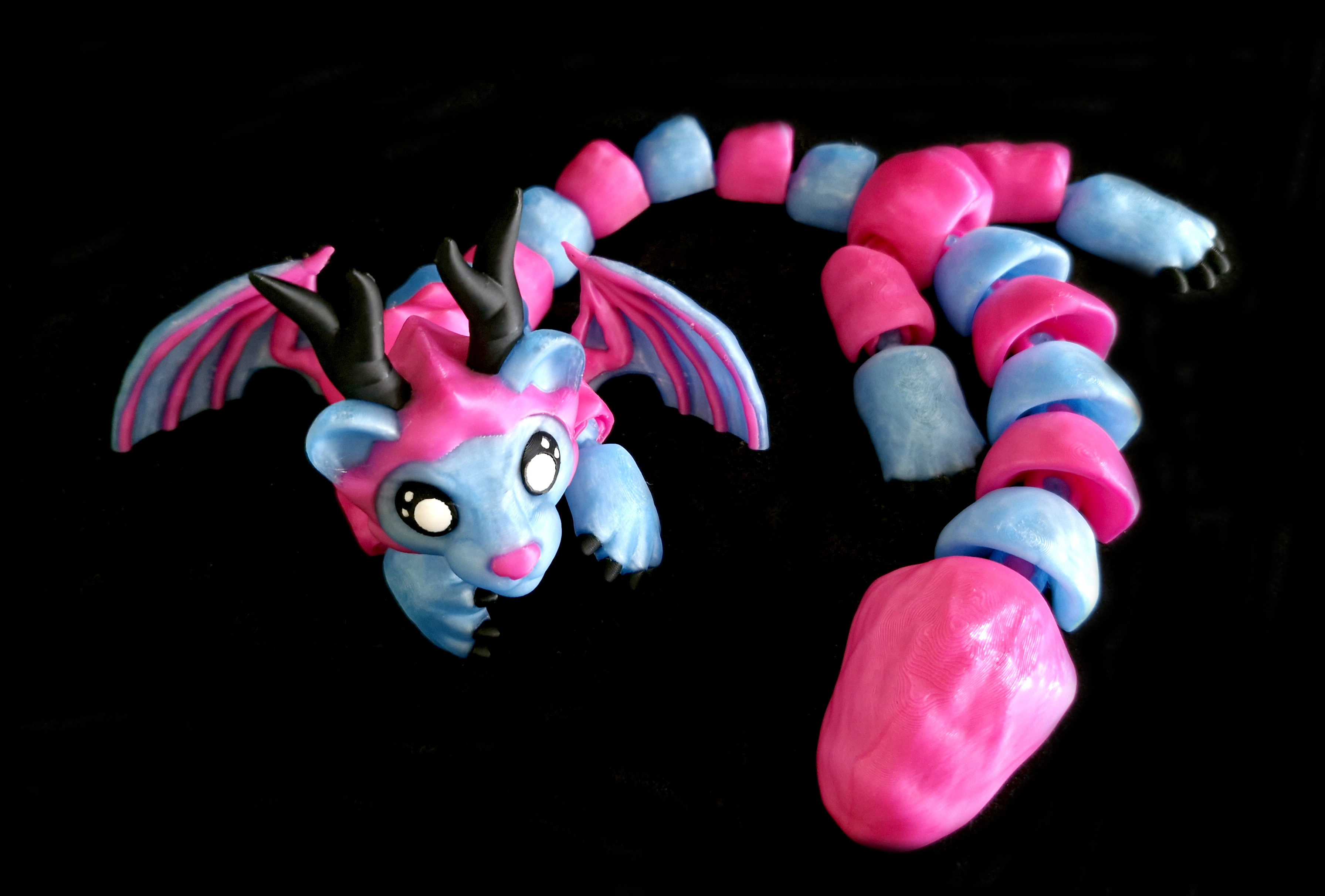 Forest Spirit Build-a-Dragon (Personal Use) 3D STL Model — view 7
