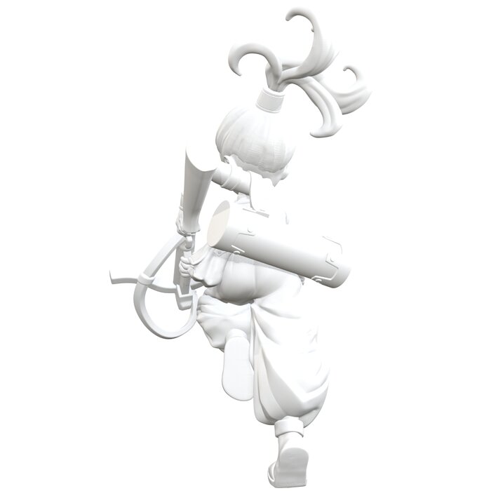 Marle Dragon Quest Akira Toriyama 32mm Pre-supported 3D STL Model — view 2