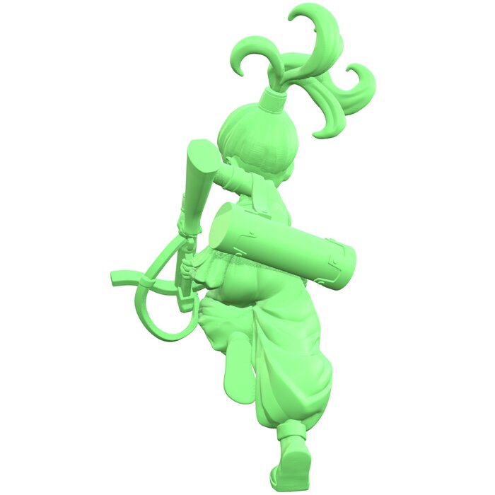 Marle Dragon Quest Akira Toriyama 32mm Pre-supported 3D STL Model — view 7