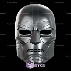 Cosplay STL Files Leaked MCU Dr Doom Mask 3D Model