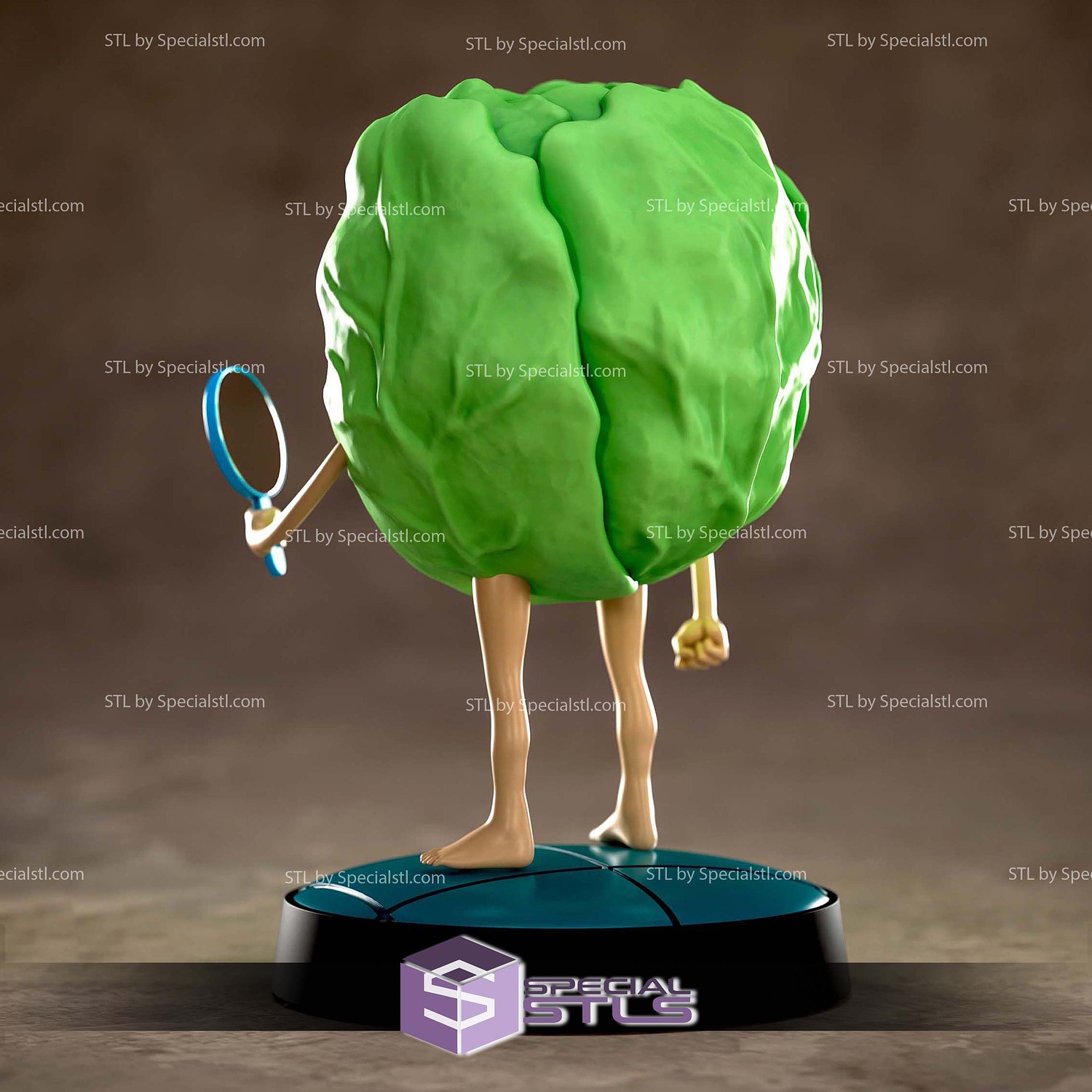 Bobobo Cabbage 3D Printer Files STL Model — view 6