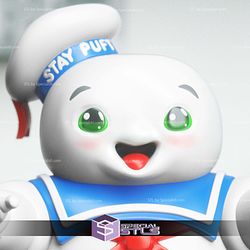 Chibi STL Collection - Stay Puft Starwars Sculpture 3D Model