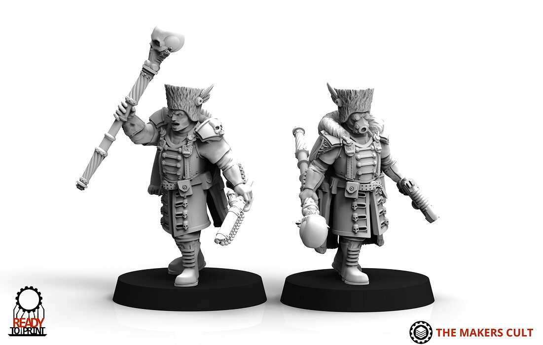 Exalted Scion - Stormcaller 3D OBJ Model — view 4
