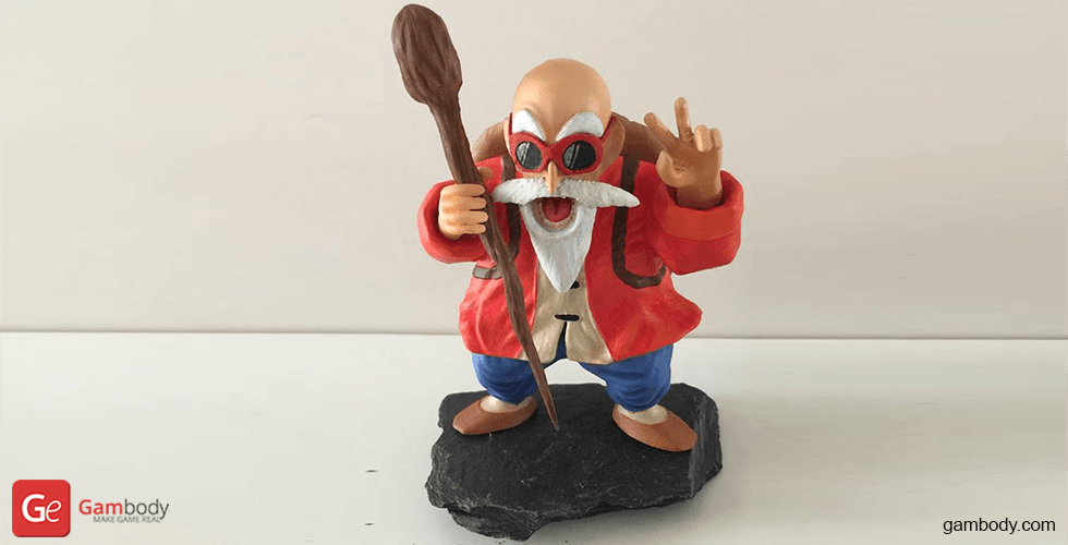 Master Roshi 3D Printer Files | Assembly STL Model