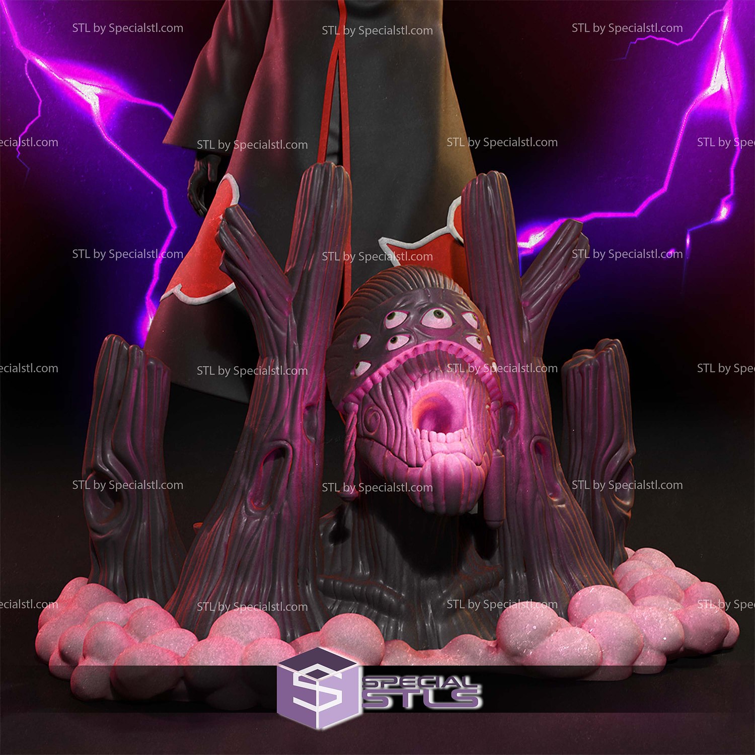 Tobi Akatsuki Obito Uchiha 3D Printing Models STL Model — view 4