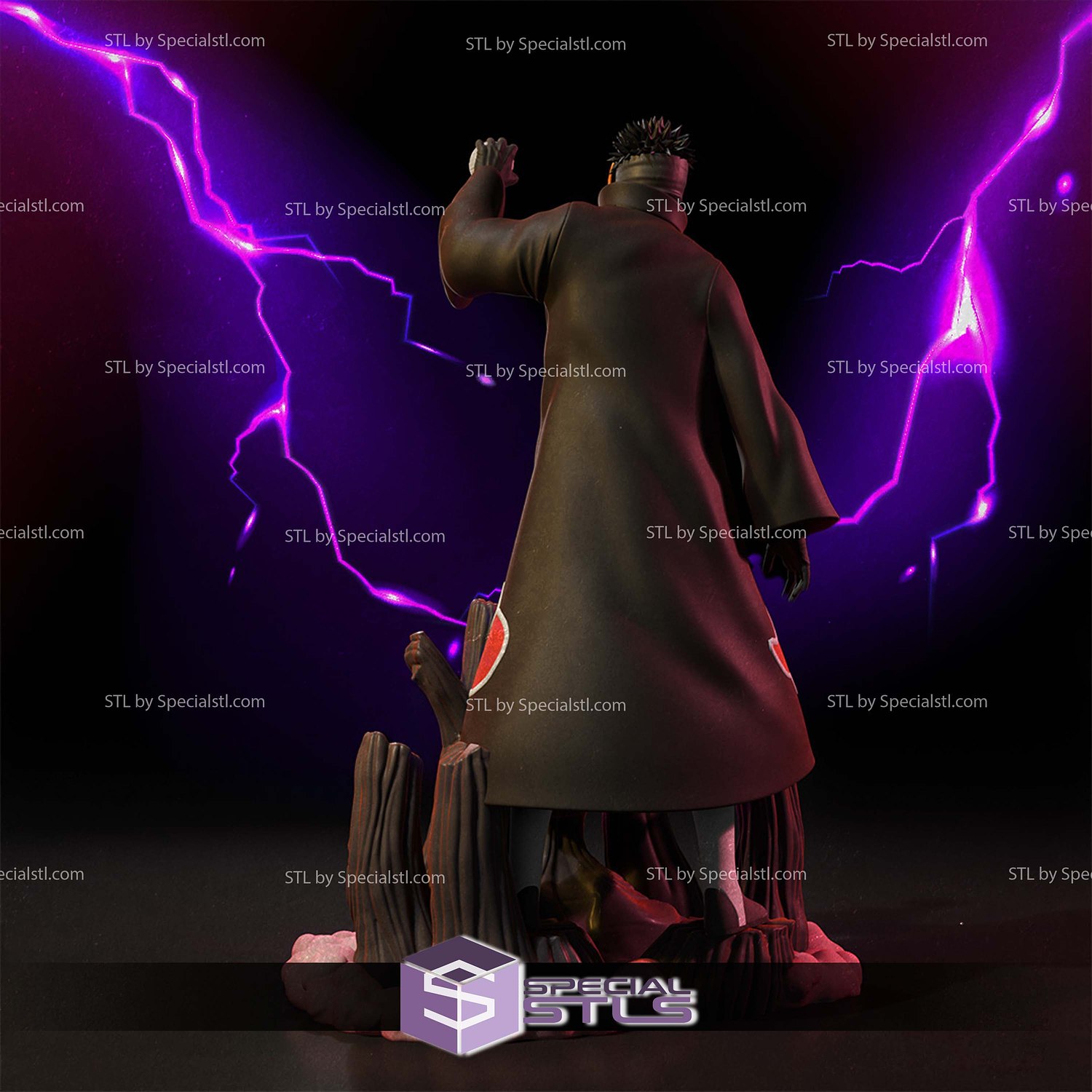 Tobi Akatsuki Obito Uchiha 3D Printing Models STL Model — view 5