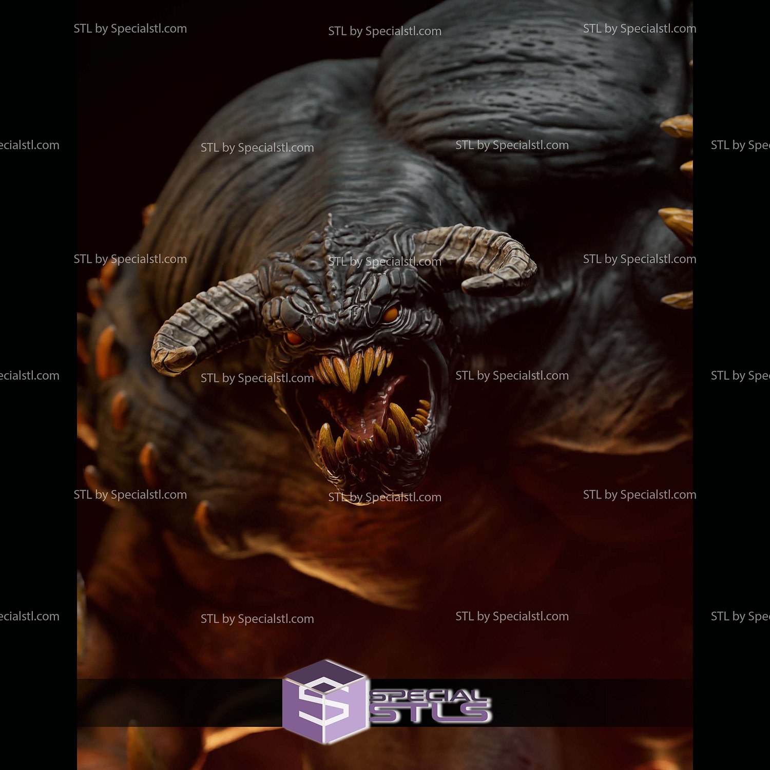 Tremor Spawn Universe STL Files 3D Model — view 2