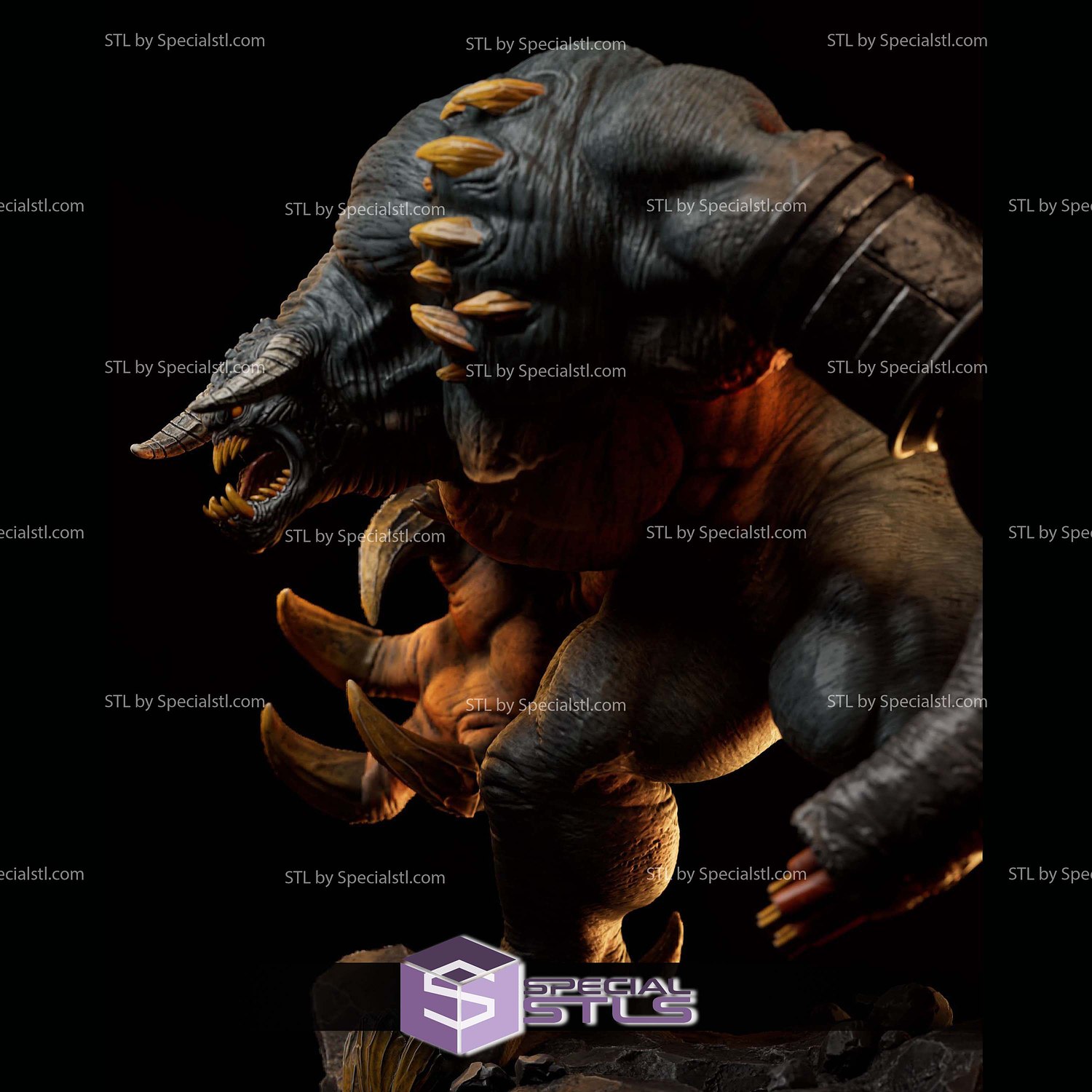 Tremor Spawn Universe STL Files 3D Model — view 4