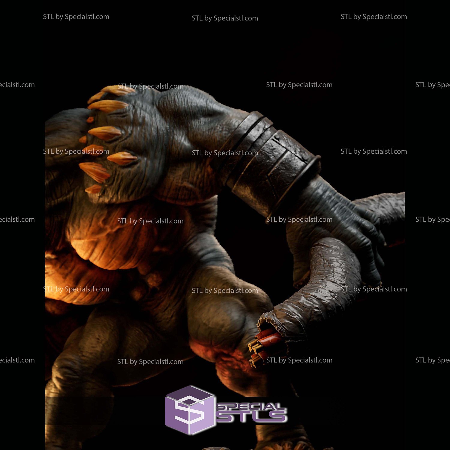 Tremor Spawn Universe STL Files 3D Model — view 5