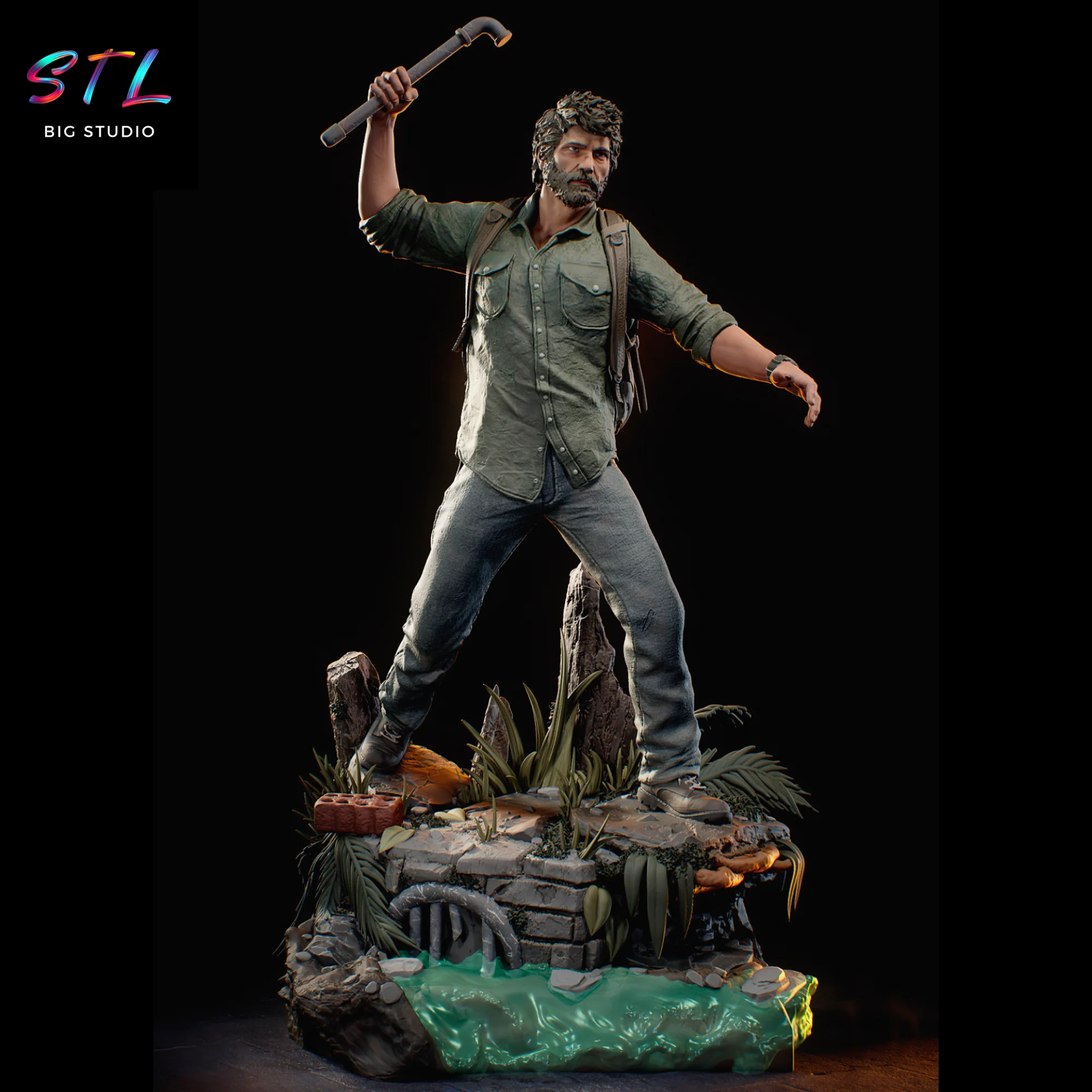Joel STL | The Last of Us | 3D Model to Print Model