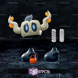 Basic Pokemon Collection - Phantump 3D STL Model