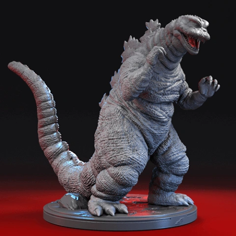 Godzilla The SoshingekiGoji 3D Printing Model | Assembly STL Model