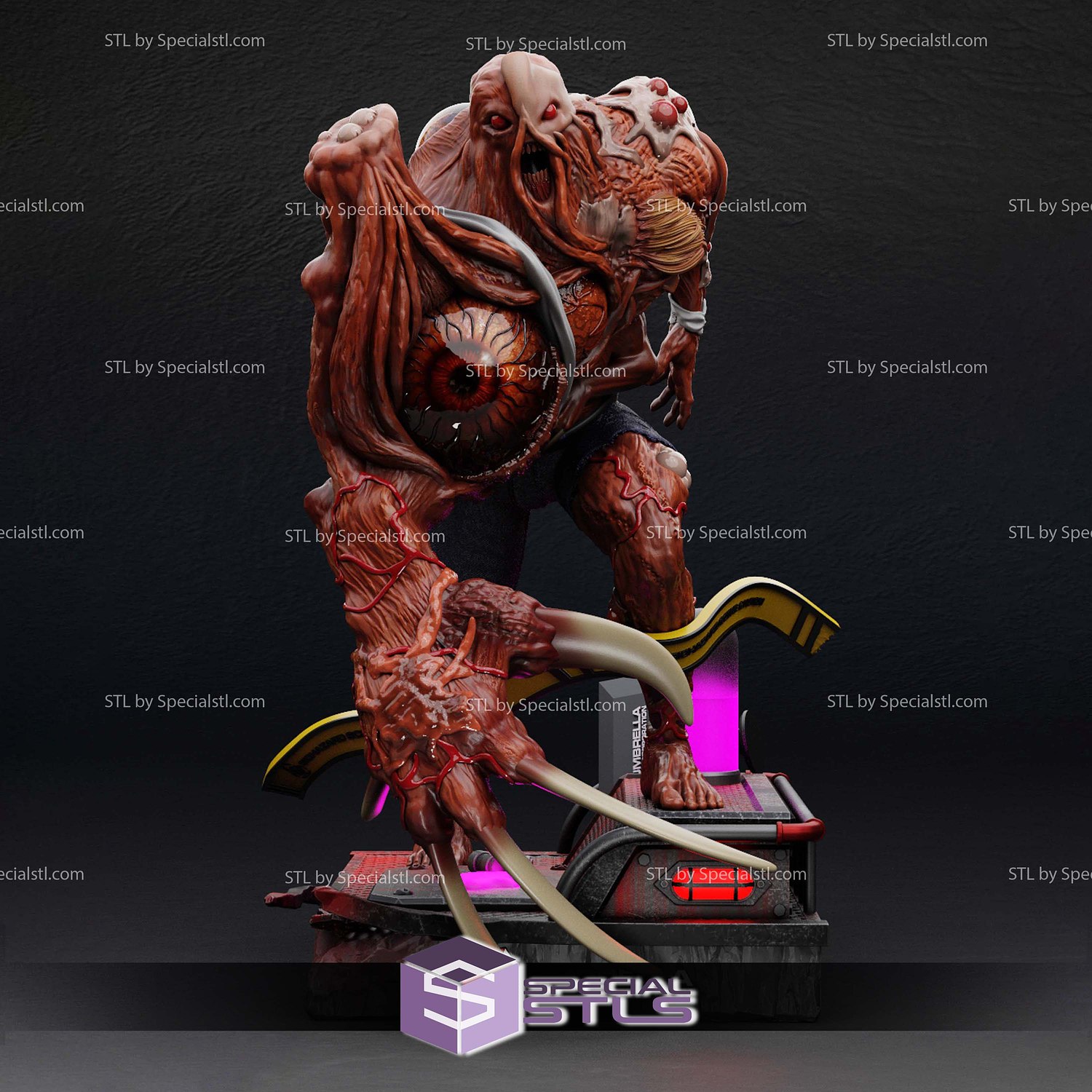 William Birking BioHazard Resident Evil STL Files 3D Model — view 2
