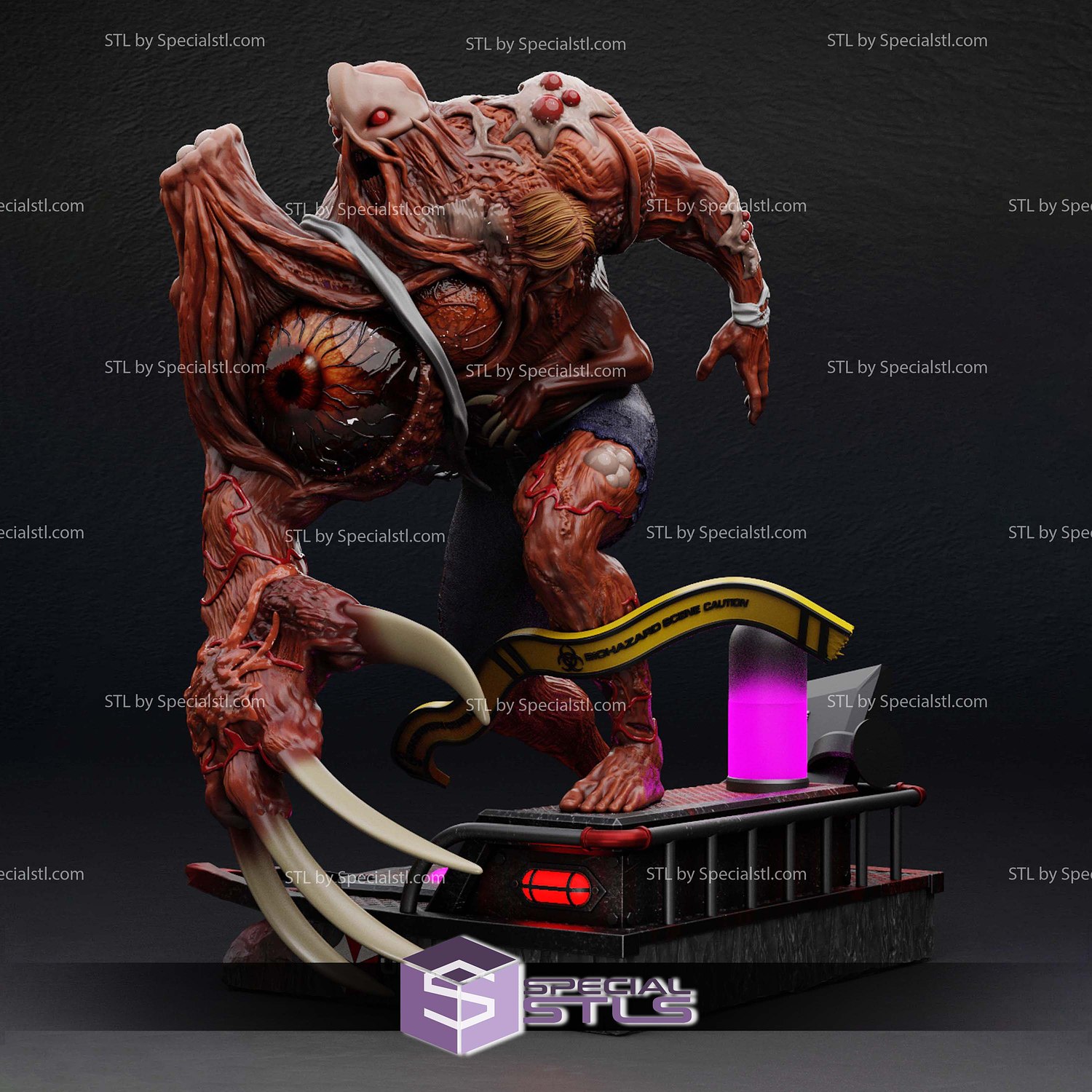 William Birking BioHazard Resident Evil STL Files 3D Model — view 3