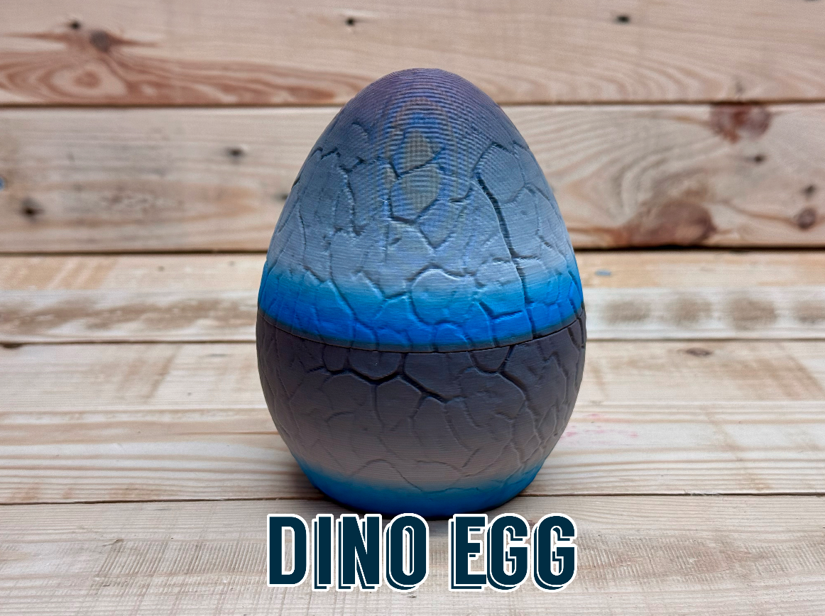 Dino Egg 3D STL Model — view 2