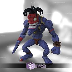 Small Soldiers Insaniac Color 3D Print STL Model — view 1