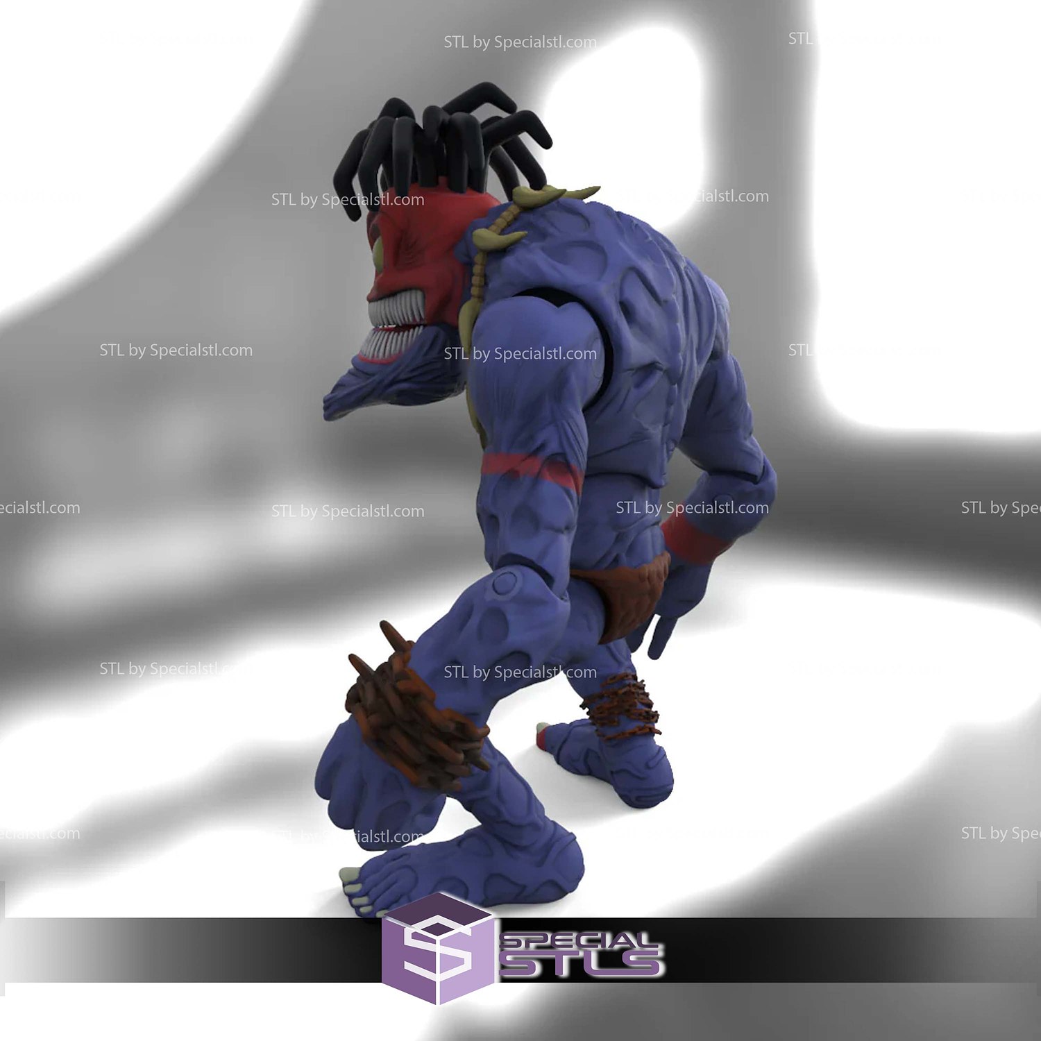 Small Soldiers Insaniac Color 3D Print STL Model — view 2