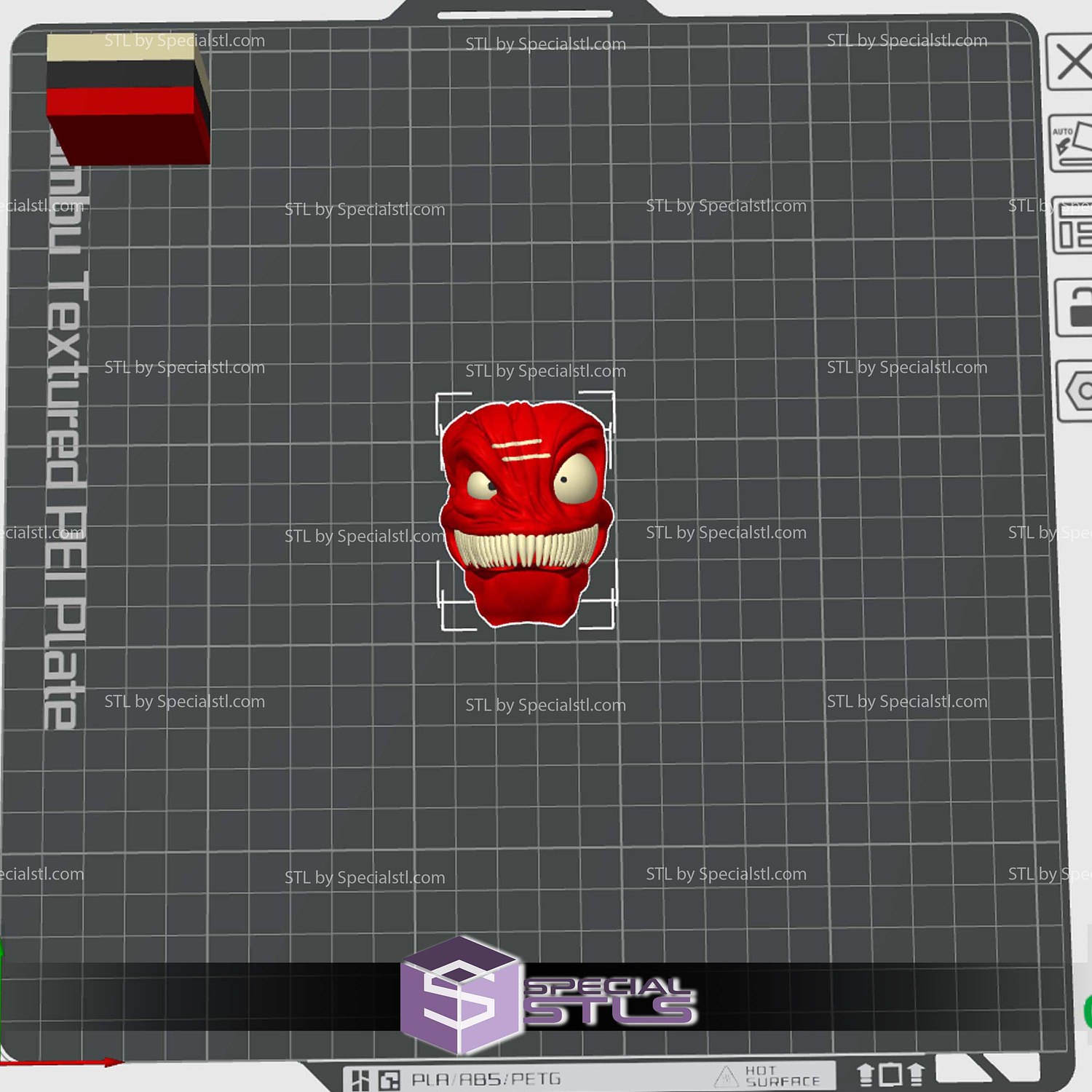 Small Soldiers Insaniac Color 3D Print STL Model — view 4