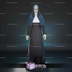 The Nun Standing Digital Sculpture 3D STL Model — view 1