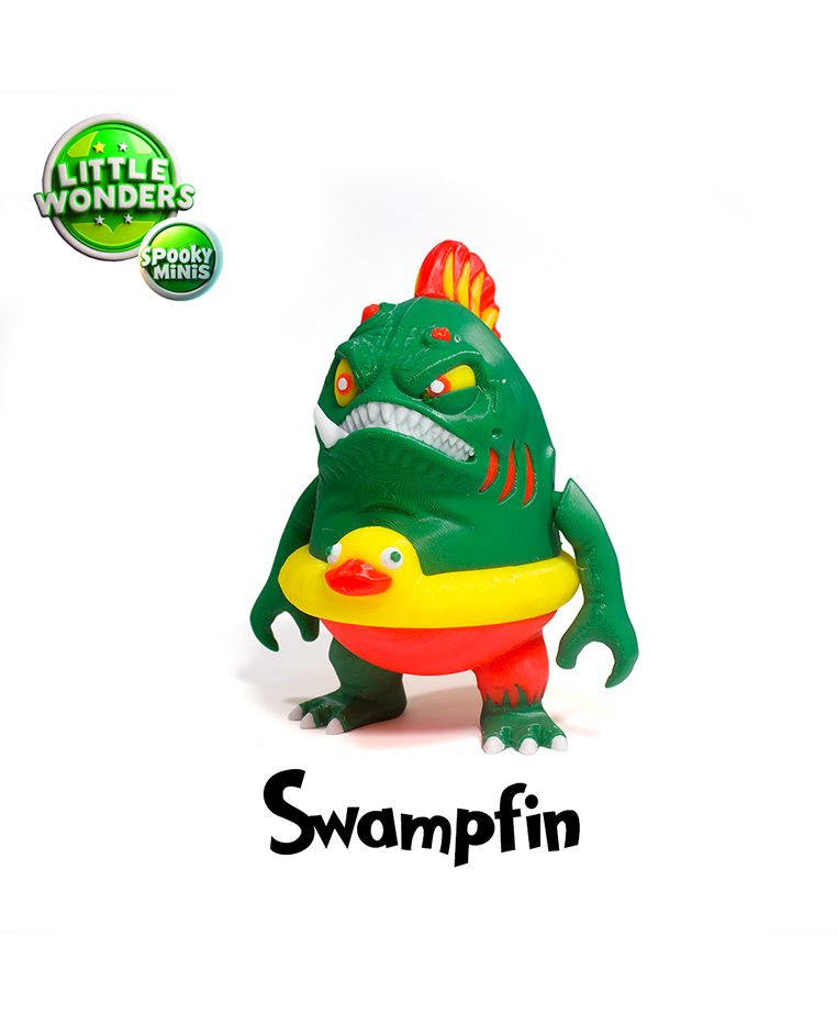 Swampfin / Spooky Minis 3D 3MF Model