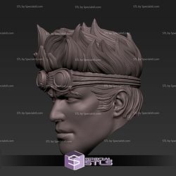 Custom Head STL Collection - Cannonball 3D Model