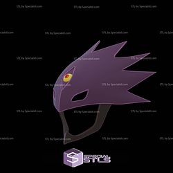 Cosplay STL Files Beelzemon Helmet 3D Model