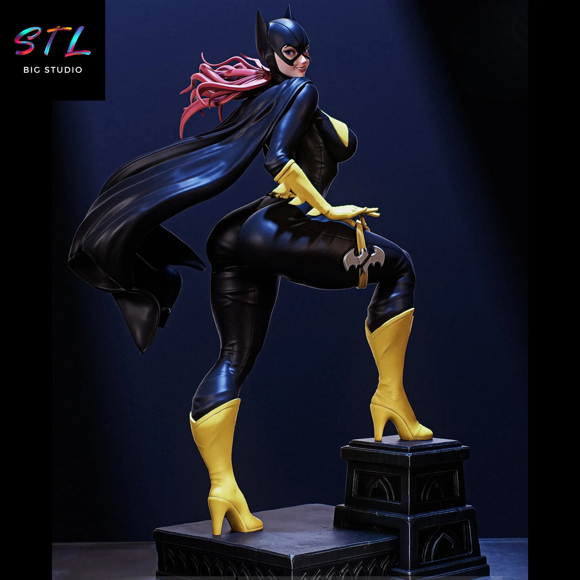 Batgirl STL | DC Comics | 3D Printable Figure Model