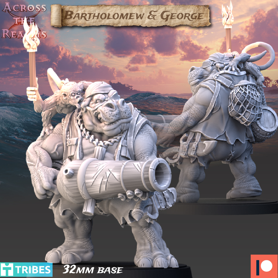 Bartholomew & George 3D STL Model