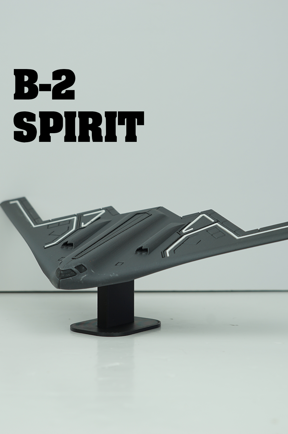 B-2 Spirit Bomber! (No Need for AMS, Supports!) 3D STL Model