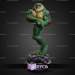 Rash Battletoads 212mm STL Files 3D Model
