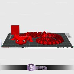 Billy the Dragon Color 3D Print STL Model