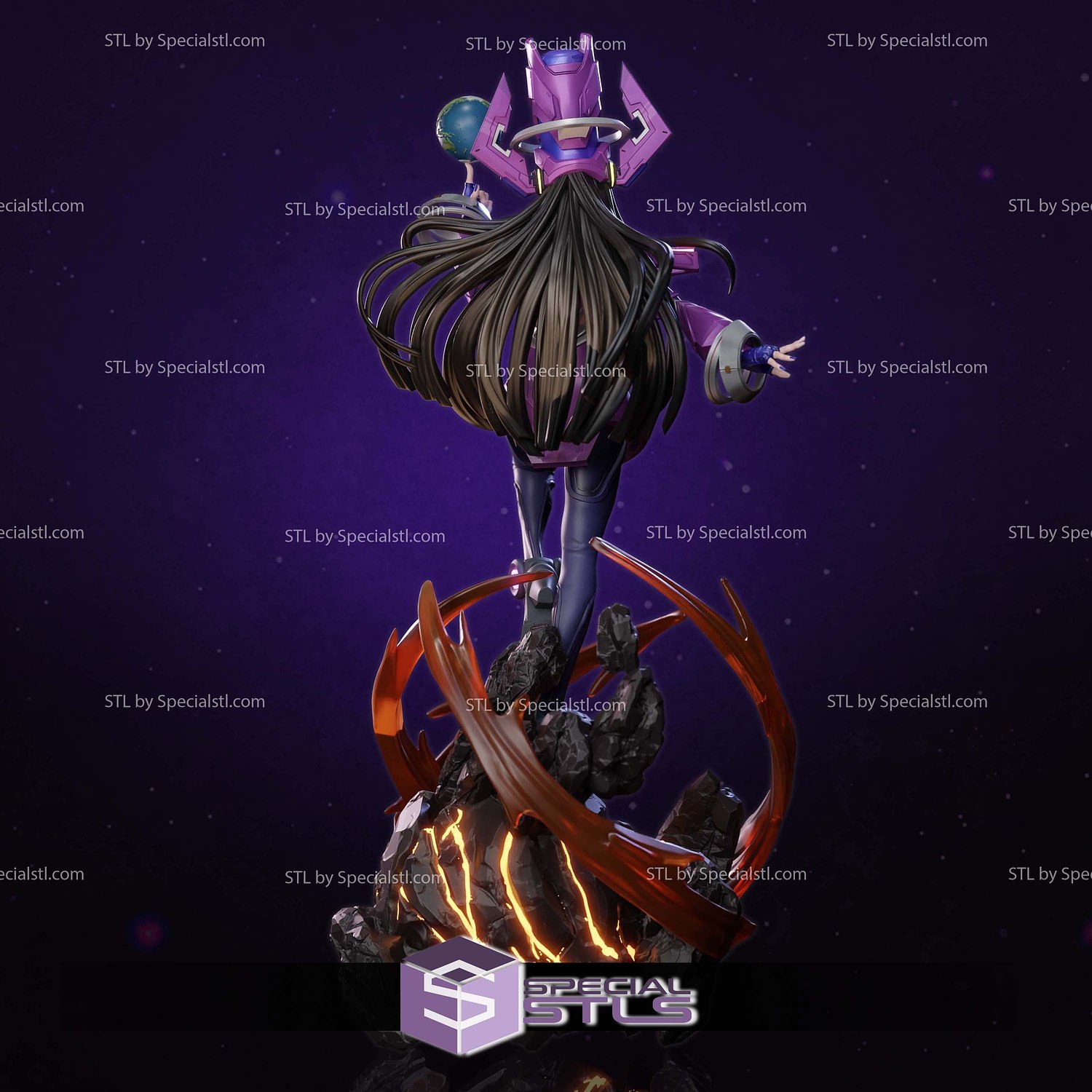 Galacta V2 Marvel Rivals 3D Printer Files STL Model — view 8