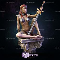 Red Sonja Basic 3D Printer Files STL Model