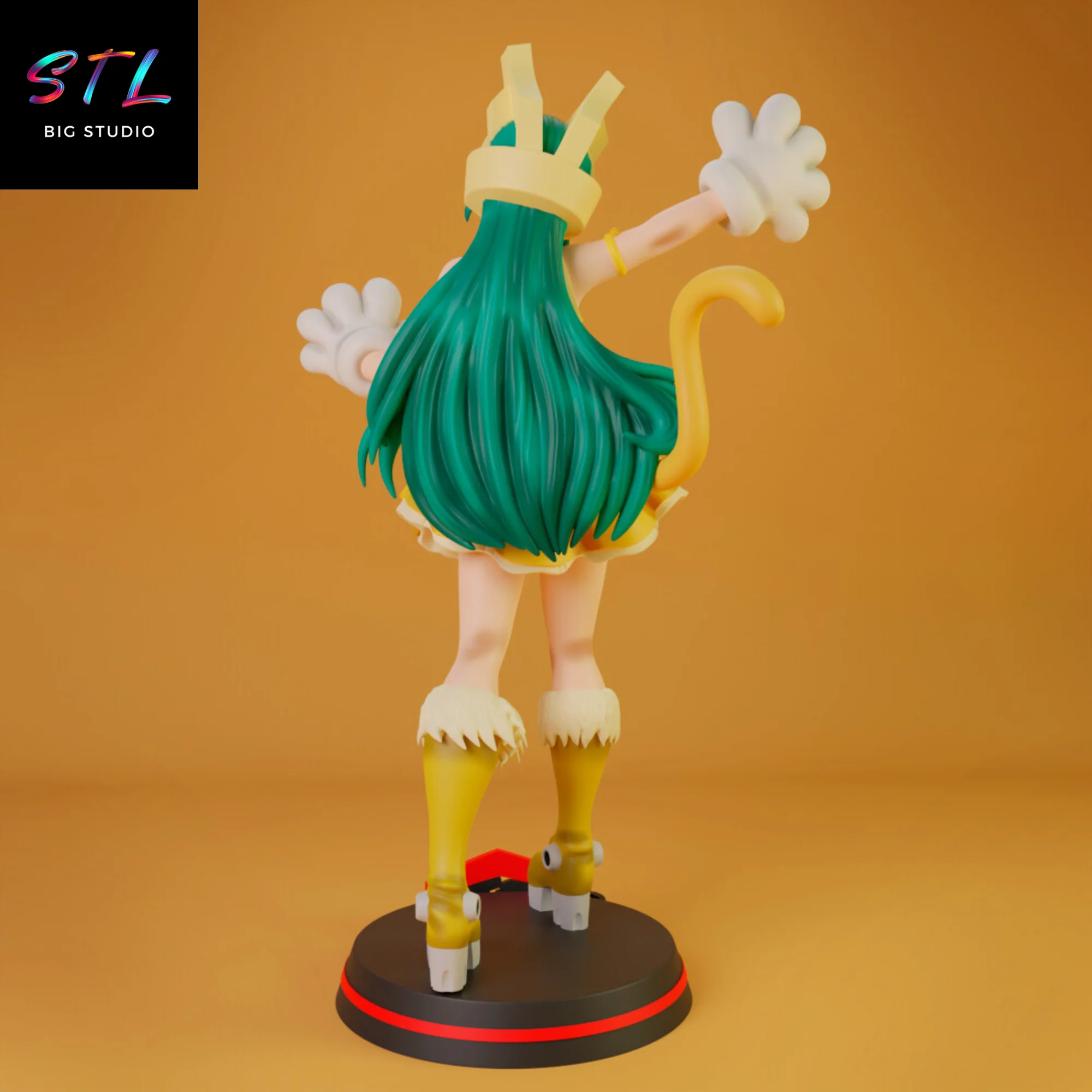 Tomoko Shiretoko STL Ragdoll | 3D Printable Figure | My Hero Academia Model — view 2