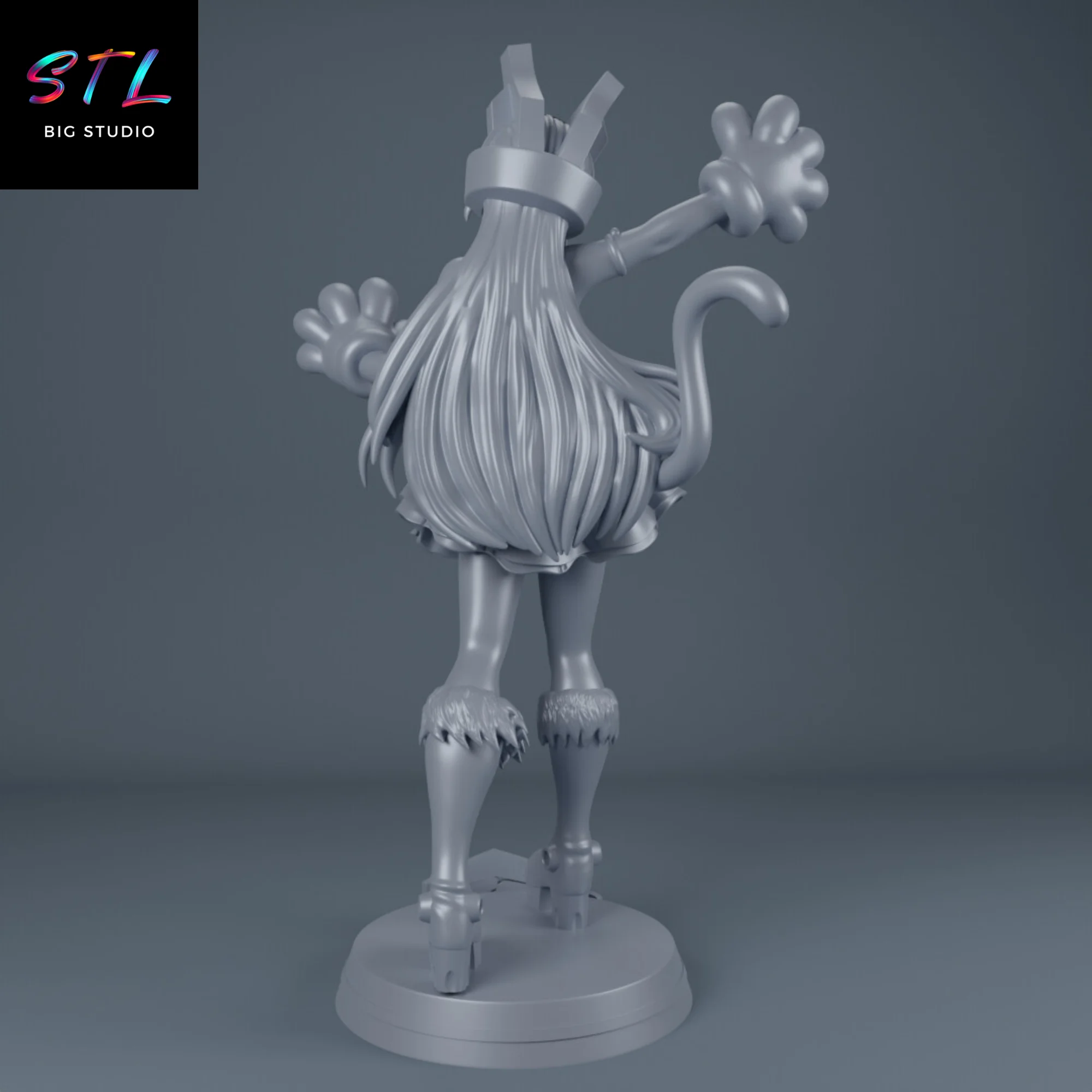 Tomoko Shiretoko STL Ragdoll | 3D Printable Figure | My Hero Academia Model — view 6