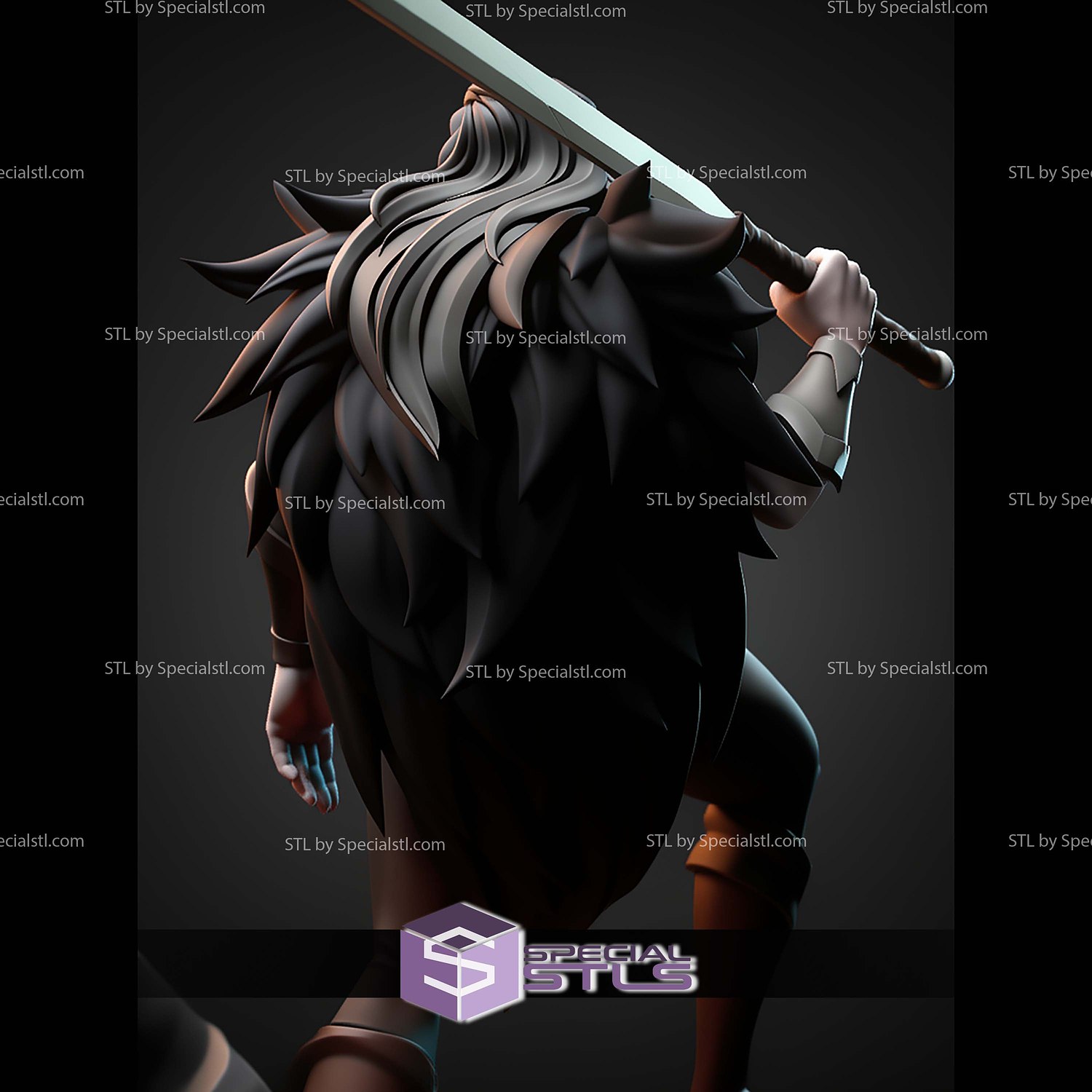 Yasha Nydoorin The Mighty Nein 1-10 STL Files 3D Model — view 5