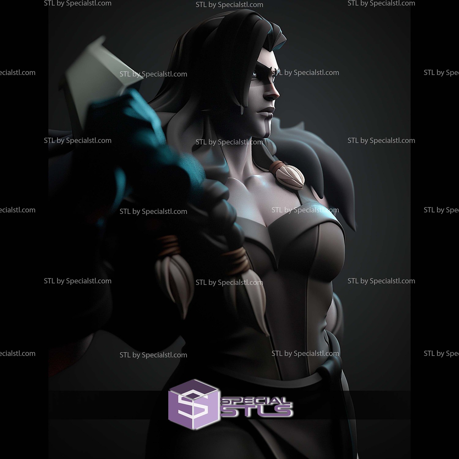Yasha Nydoorin The Mighty Nein 1-10 STL Files 3D Model — view 7